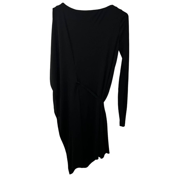 Women's BCBGMAXAZRIA One sleeve dress with belt Size XXS - Picture 2 of 5